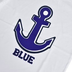 画像2: BLUE BLUE(ブルーブルー)  ブルーブルー ファティーアンカー Tシャツ